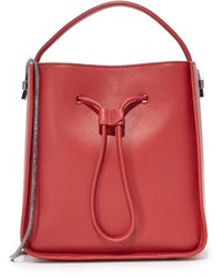 Красная кожаная сумка-мешок от 3.1 Phillip Lim