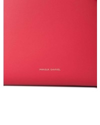 Красная кожаная сумка-мешок от Mansur Gavriel