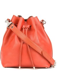 Красная кожаная сумка-мешок от Proenza Schouler
