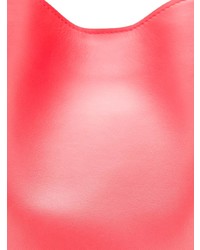 Красная кожаная сумка-мешок от Marni