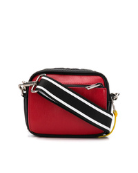 Красная кожаная сумка почтальона от Givenchy