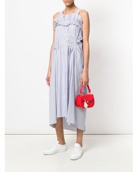 Красная кожаная сумка-саквояж от Âme Moi