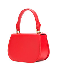 Красная кожаная сумка-саквояж от Âme Moi