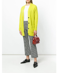 Красная кожаная сумка через плечо от Orciani