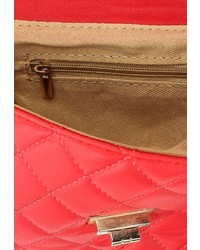 Красная кожаная сумка через плечо от Marc Johnson