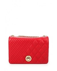 Красная кожаная сумка через плечо от Tom &amp; Eva
