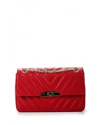 Красная кожаная сумка через плечо от Tom &amp; Eva