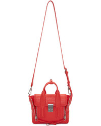 Женская красная кожаная сумка от 3.1 Phillip Lim