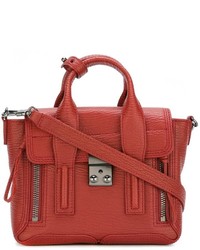 Женская красная кожаная сумка от 3.1 Phillip Lim