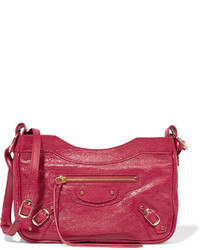 Женская красная кожаная сумка от Balenciaga