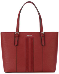 Женская красная кожаная сумка от Bally