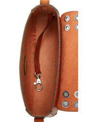 Женская красная кожаная сумка от Frye