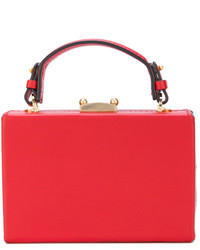 Женская красная кожаная сумка от Ermanno Scervino