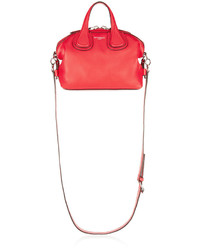 Женская красная кожаная сумка от Givenchy