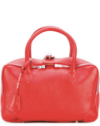 Женская красная кожаная сумка от Golden Goose Deluxe Brand