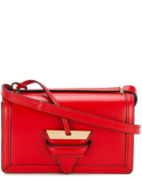 Женская красная кожаная сумка от Loewe