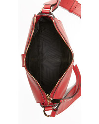 Женская красная кожаная сумка от Rebecca Minkoff