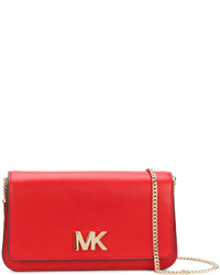 Женская красная кожаная сумка от MICHAEL Michael Kors