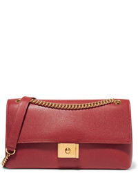 Женская красная кожаная сумка от Mulberry