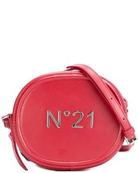 Женская красная кожаная сумка от No.21