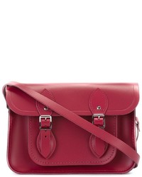 Женская красная кожаная сумка от The Cambridge Satchel Company