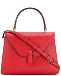 Женская красная кожаная сумка от Valextra