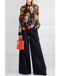 Красная кожаная сумочка от MARK CROSS