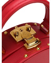 Красная кожаная сумочка от Luis Negri
