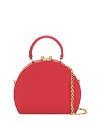 Красная кожаная сумочка от Luis Negri