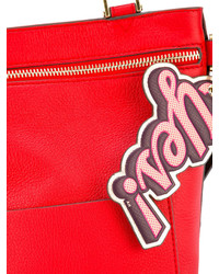 Красная кожаная сумочка от Anya Hindmarch