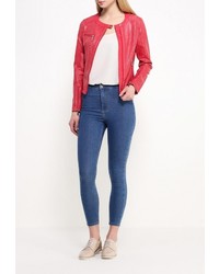 Женская красная косуха от B.Style