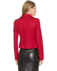 Женская красная косуха от Versus