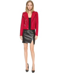 Женская красная косуха от Versus