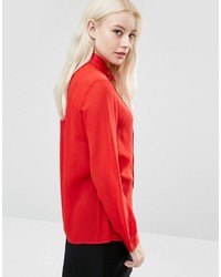 Красная кружевная блузка от Sister Jane