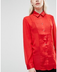 Красная кружевная блузка от Sister Jane