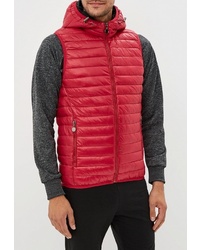 Мужская красная куртка без рукавов от Z-Design