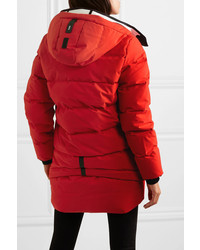 Женская красная куртка-пуховик от TEMPLA