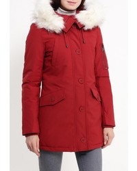 Женская красная куртка-пуховик от Adrixx