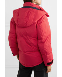 Женская красная куртка-пуховик от Rag & Bone