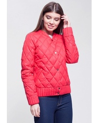 Женская красная куртка-пуховик от Ampir Style