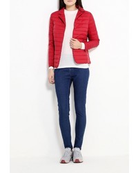 Женская красная куртка-пуховик от Aurora Firenze