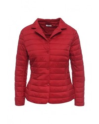 Женская красная куртка-пуховик от Aurora Firenze