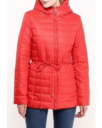 Женская красная куртка-пуховик от Baon