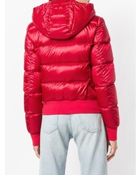 Женская красная куртка-пуховик от Parajumpers