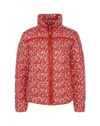 Женская красная куртка-пуховик от Escada Sport
