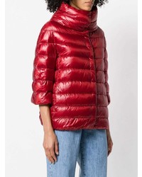 Женская красная куртка-пуховик от Herno