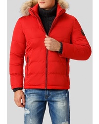 Мужская красная куртка-пуховик от FiNN FLARE