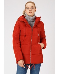 Женская красная куртка-пуховик от FiNN FLARE