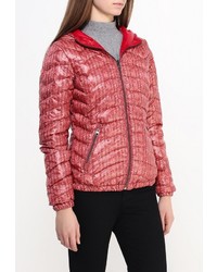 Женская красная куртка-пуховик от Gas