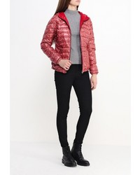 Женская красная куртка-пуховик от Gas